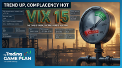 Gareth Soloway's 5/29 game plan cover — AI boom highs vs. consumer strain, oil wedge breakdown, VIX complacency, Bitcoin support.