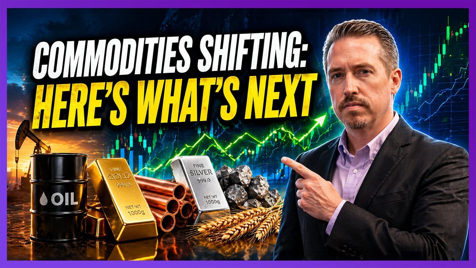 Oil Breaks $100 While Gold and Silver Crack: What the Charts Are Telling You