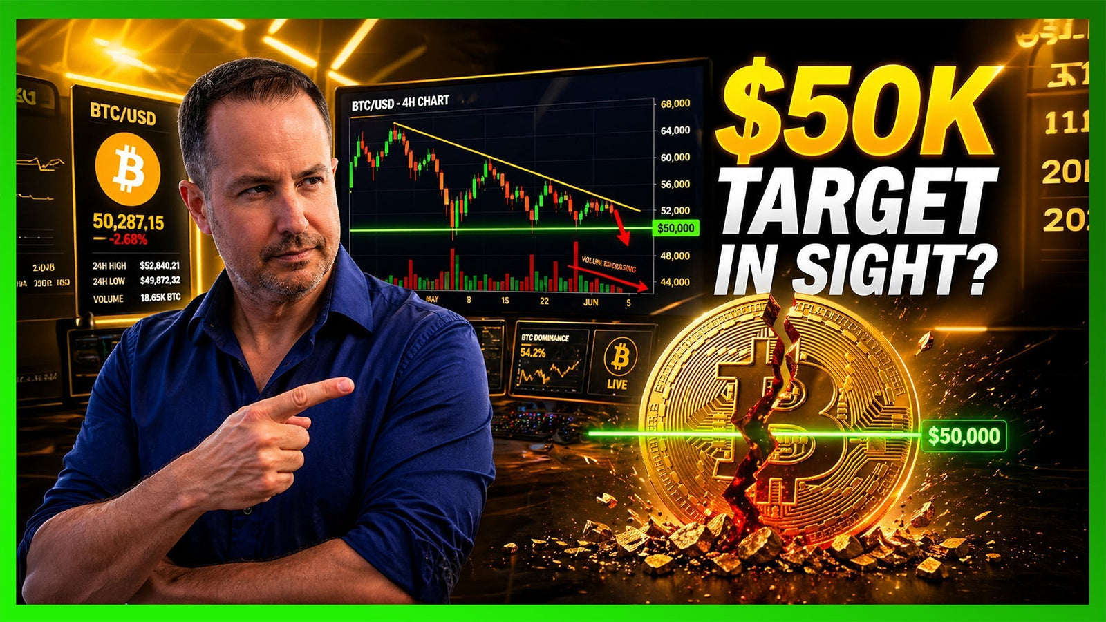 Bitcoin's Channel Is Narrowing and the Risk Is to the Downside