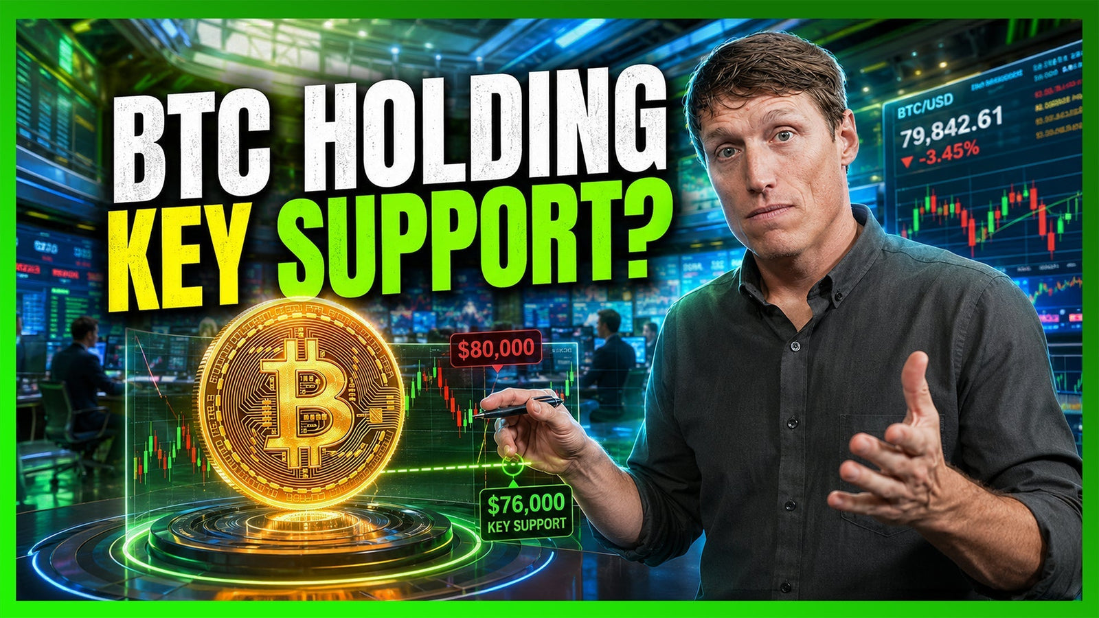 Bitcoin Rejects $80,500: What the Current Pullback Is Actually Telling You