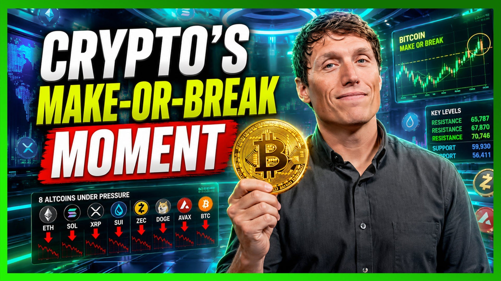 7 Altcoins Under Pressure as Bitcoin Tests Resistance