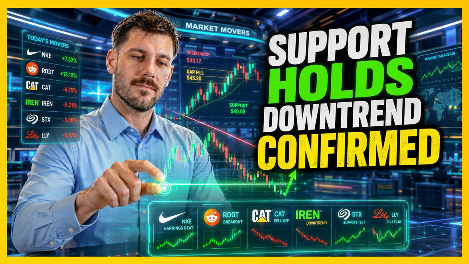 Breakout Watch: Nike, Reddit, and CAT Face Key Tests