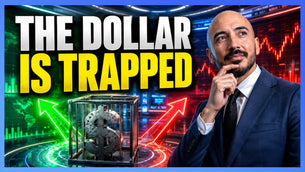 DXY coiling between converging trend lines as USD/JPY reaches a 40-year high — breakout and invalidation levels for the dollar, euro, and pound July 2026