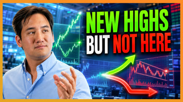 S&P 500 achieves new all-time highs while Nasdaq 100 and semiconductors lag — trendline-based divergence analysis