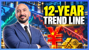 Dollar index (DXY) at resistance while yen, euro, and yuan test key support — setup for gold and Bitcoin reaction
