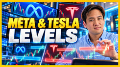 SpaceX Earnings Surge, Netflix Sells Off: Key Stock Levels Ahead of Meta and Tesla