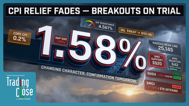 Trading The Close Market Recap - 06/10/2026: Market Selloff After Hot CPI — Yields Surge and Semiconductors Crack