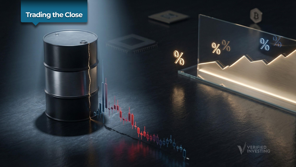 Trading The Close Market Recap - 03/09/2026: S&P Trendline Test After Oil Plunge, Bitcoin Warning & Semis Risk