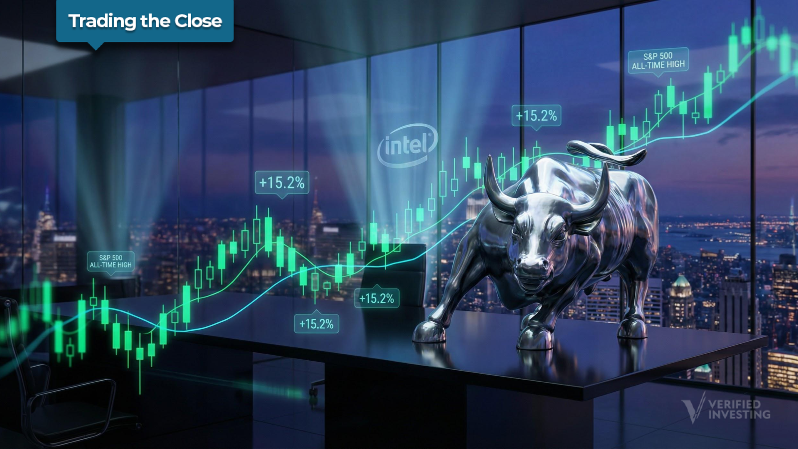 Trading The Close Market Recap - 12/24/2025: S&P All‑Time High on Thin Volume: Trendline Divergences Threaten Tech, Small Caps & Commodities