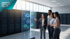 Oracle ORCL stock analysis chart covering database legacy, cloud growth, AI GPU bookings with Nvidia and OpenAI partnerships, and Cerner integration impact
