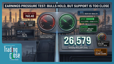 Trading The Close Market Recap - 10/20/2026: Earnings Season Kicks Off: NASDAQ Tension, Semiconductors, Oil & Gold Outlook