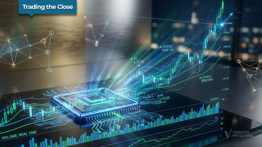 Trading The Close Market Recap - 01/13/2026: Micron Parabolic Rally, Metals Hit Long-Term Resistance, Bitcoin at $95K