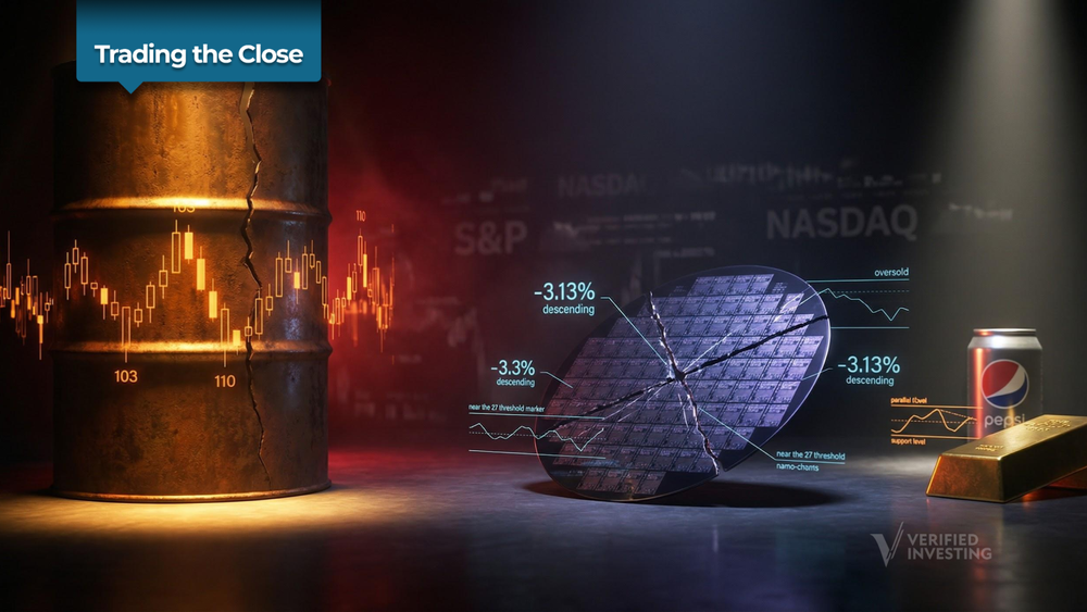 Trading The Close Market Recap - 03/30/2026: Oil Surge Sparks Market Selloff — S&P Oversold, AI/Chips Breakdowns & Bitcoin Warning