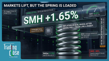 Trading The Close Market Recap - 08/25/2026: CPI, 10-Year Yields & NVIDIA Earnings Set Market Direction