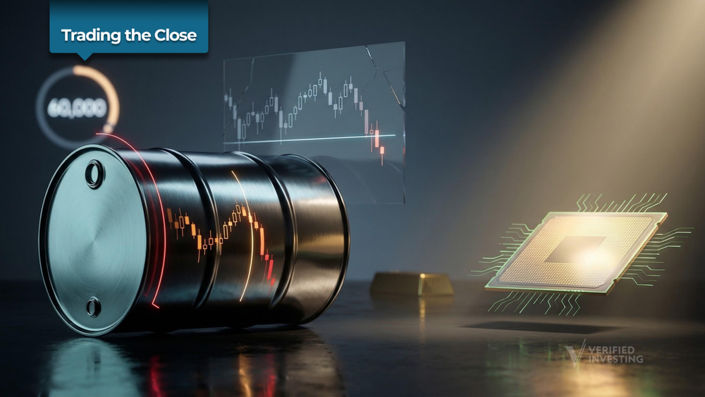 Trading The Close Market Recap - 03/19/2026: Geopolitical 2:50 PM Reversal Sparks Oil Plunge — S&P Weak, SMH & Bitcoin Key Levels