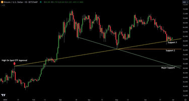 Investor Alert: Bitcoin Chart Analysis With Key Support Levels