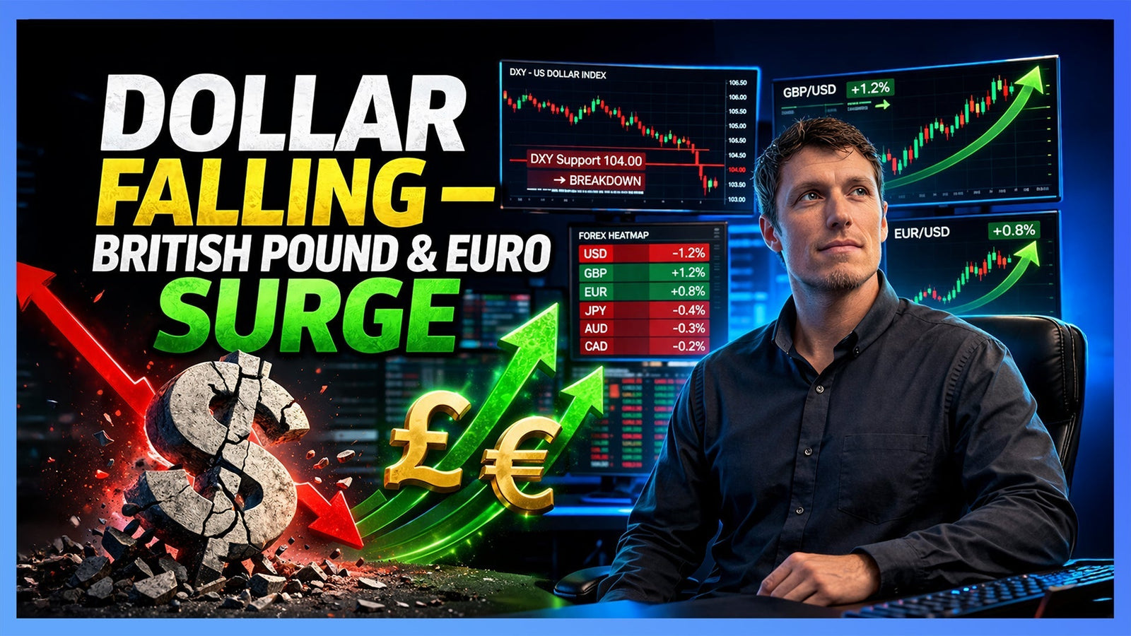 The Dollar's Structural Pressure Is the Real Story Behind the GBP and Euro Surge