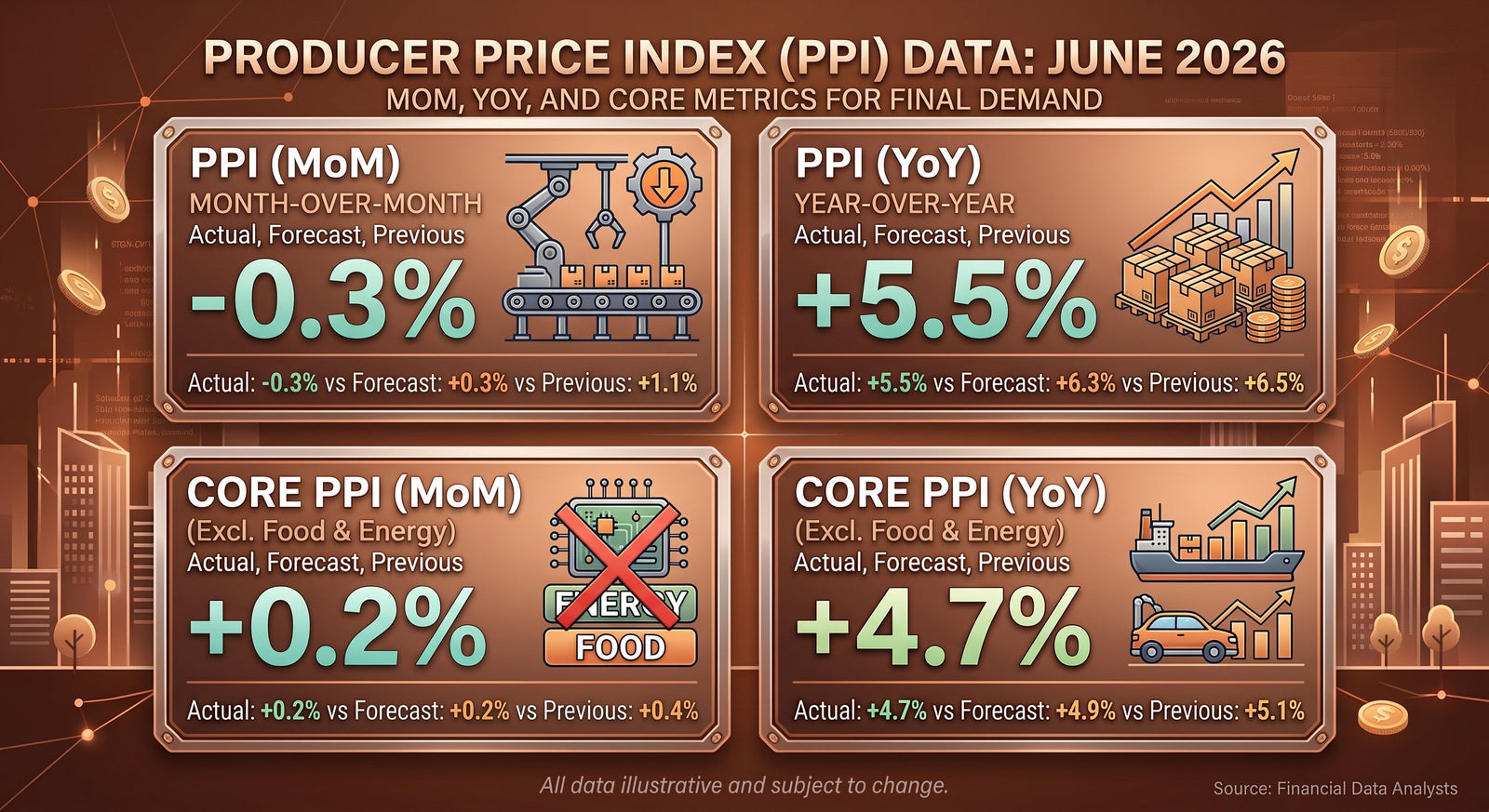 Producer Price Index (June 2026 Data)