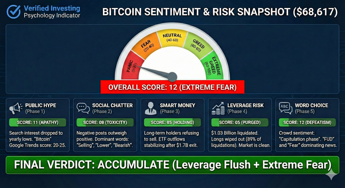 Verified Investing Psychological Indicator