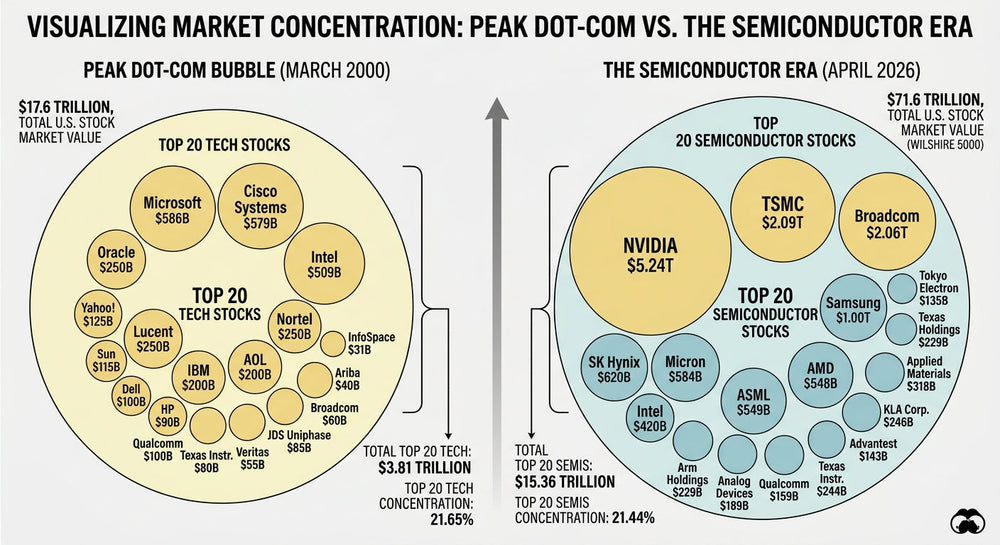 Dot-Com Concentration vs. Semiconductor Concentration