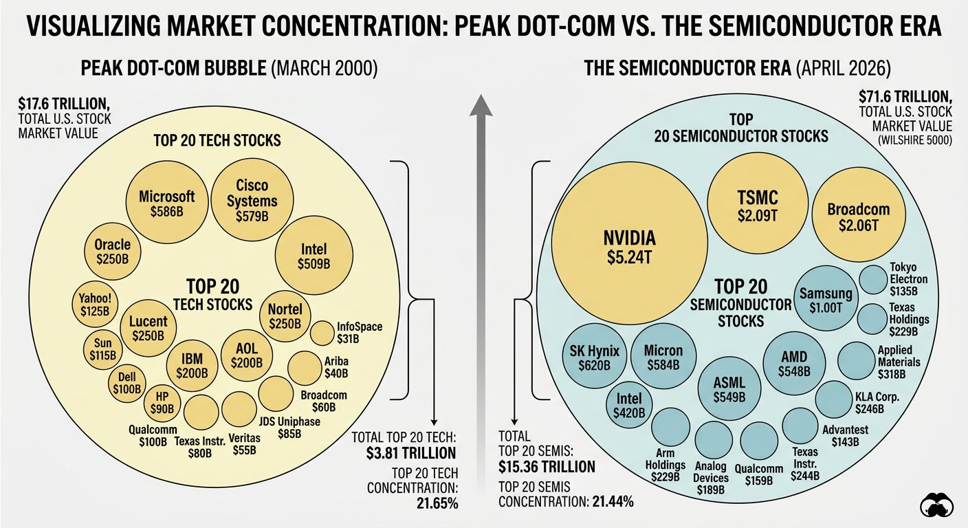 Dot-Com Concentration vs. Semiconductor Concentration