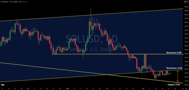 Technical Analysis On Solana (SOL): Bear Flag Formation