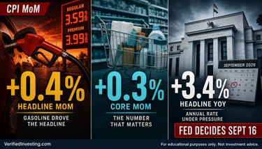 August 2026 CPI: Gasoline Owns the Headline. The Core Beat Is the Number That Reaches the Fed.