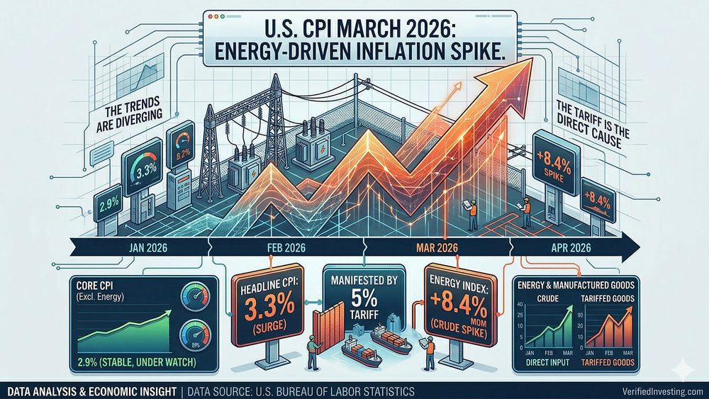 March 2026 CPI: The 3.3% Headline Is an Energy Story — The Core Picture Didn't Break