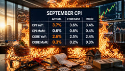 CPI Data: Inflation Hotter As Markets Tumble