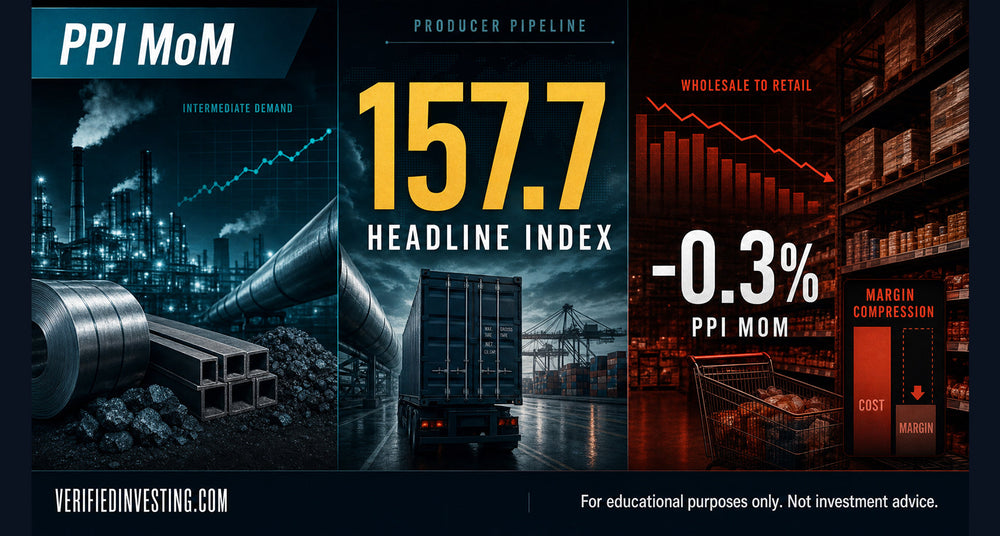 PPI May 2026: Energy Lit the Fuse, But Core Goods Pulled the Trigger