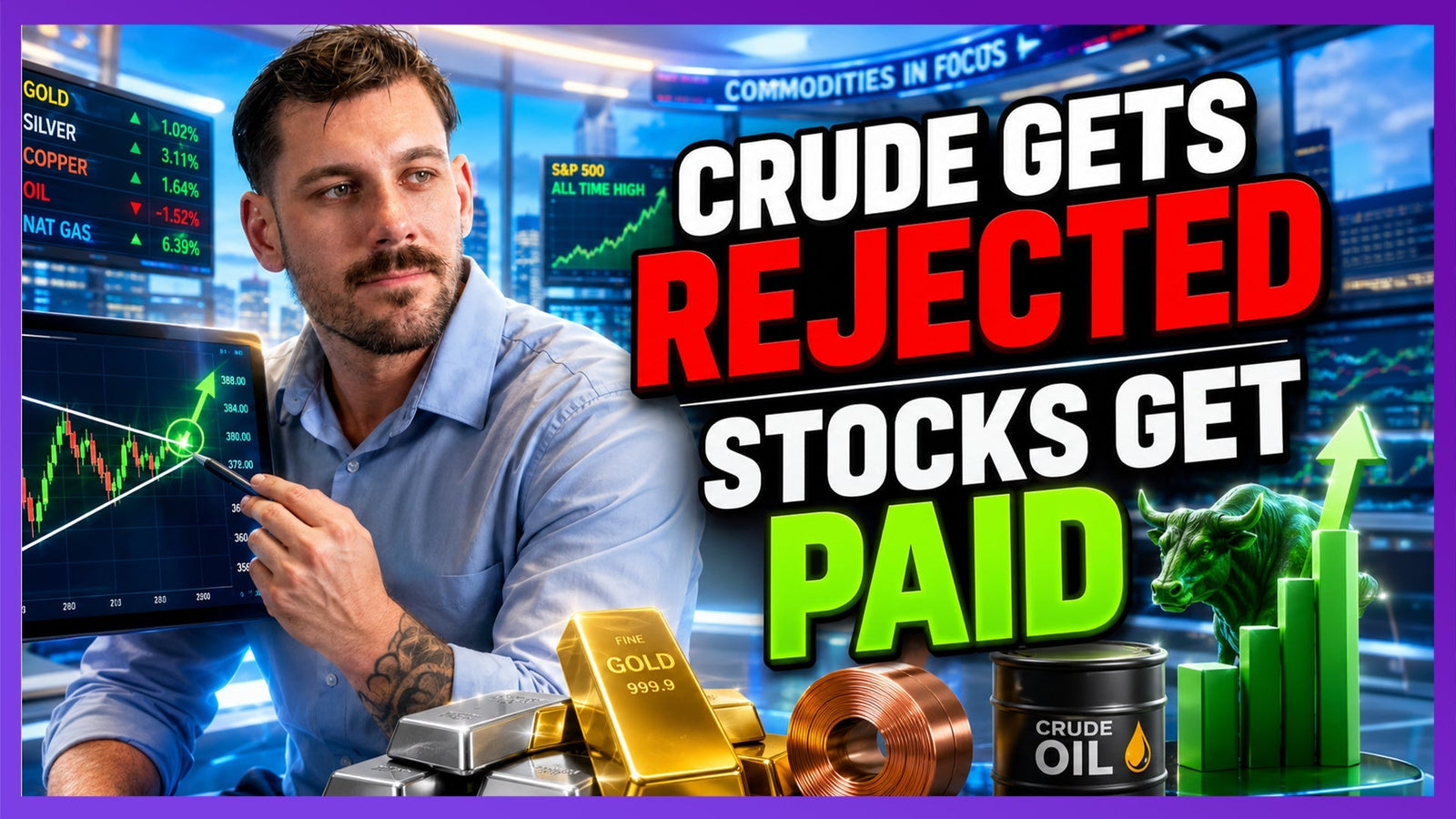 Silver's Coil Is the Metals Setup Worth Watching as Gold, Oil, and Copper Compress Together