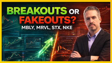 Four Stocks at Breakout or Fade Decision Points: MBLY, MRVL, STX, NKE